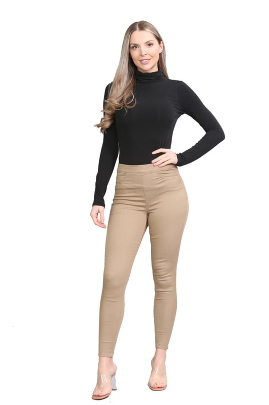 Jeggings beige online