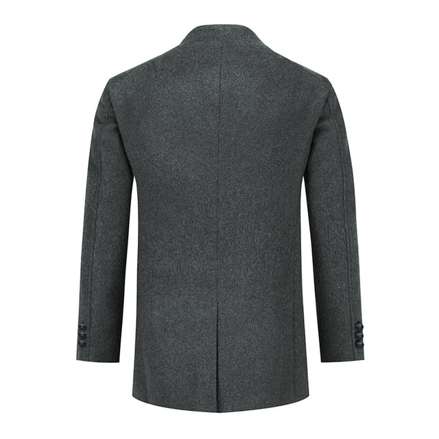 [Materialpflege] HOCHWERTIGES MATERIAL – 50 % Wolle, 50 % Polyester. Es ist bequem, atmungsaktiv, weicher, glatter, leichter zu waschen und behält die Form. Es atmet frei und nimmt Schweiß auf. WASCHEN – Chemische Reinigung wird empfohlen; Handwäsche ist möglich, jedoch mit kaltem Wasser. VIELSEITIGER ANLASS – Es eignet sich für viele Anlässe, wie den Alltag, Geschäftstreffen, modische Partys, jeden großen Feiertag usw. [Paket] 1 * Mantel