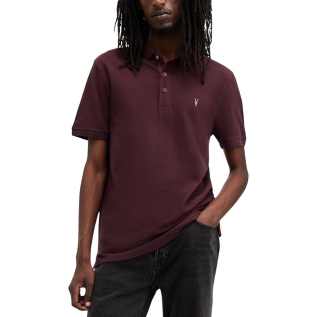 All Saints Men’s Pique SS Polo Shirts
Style Name: Reform
Style Code: M075PB
100% Cotton
Made In India
Slim Fit
3 Button Placket
Ramskull Logo to the Chest
Knitted Rib Collar And Cuffs
Short Sleeve
Casual Wear, Comfort Fabrics
Soft And Breathable
Machine Washable