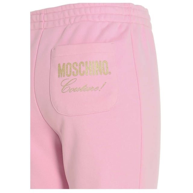 Joggers featuring a logo print at the back, an elasticized waistband with an inner drawstring and cuffed leg bottoms.
