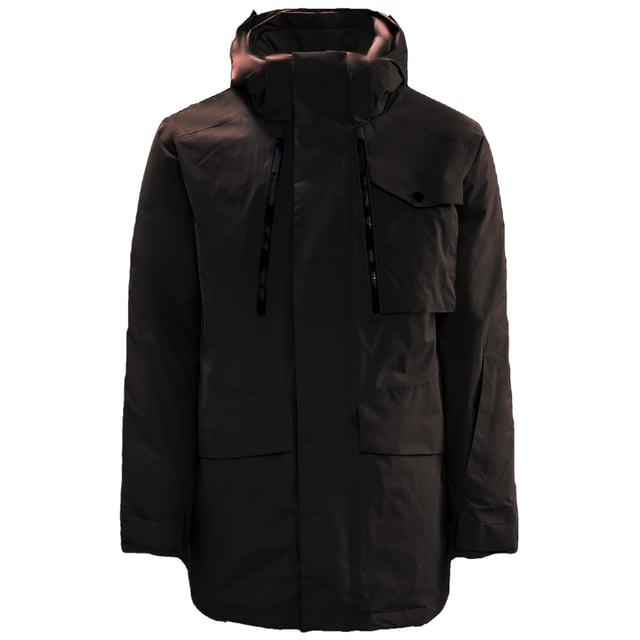 Jack Wolfskin Tech Lab Technical Field Jacket Brown Men Winter Coat 1113111 5166