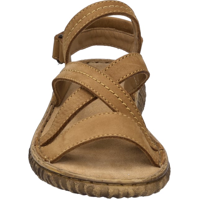 Estos zapatos están fabricados piel de vaca fina, lo que los hace muy duraderas. El cierre de velcro sofisticada ofrece una buena sujeción y rápida entrada en el zapato. La precisa costura a mano también convence por su calidad. Ronja 05 ofrece a los pies un ajuste extra gracias a la anchura G. Vayas a donde vayas, este ligeras modelo Ronja 05 te acompañará en las buenas y en las malas todo momento.