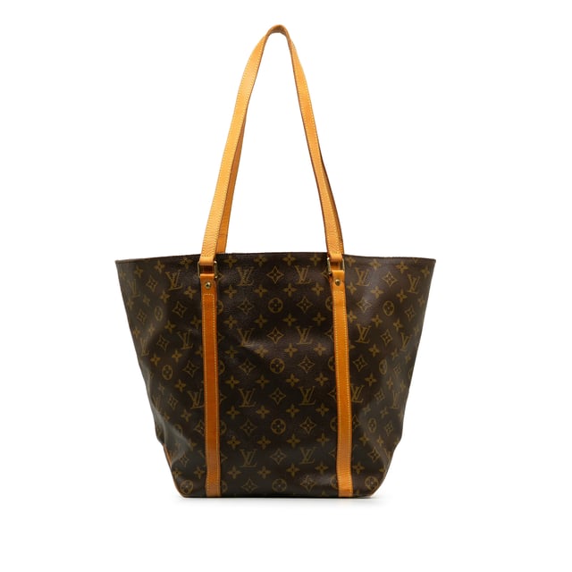 Vintage Louis Vuitton Monogram Sac Shopping Brown