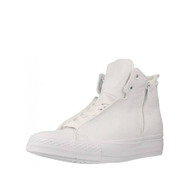 Converse Taylor All Star Selene Monochroom Wit Leer Dames Plimsolls 553327C