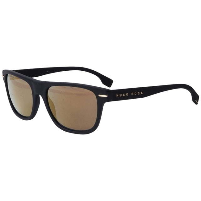 Een vleugje plezier voor je zomerdagen, maar niets ongewoons voor een Hugo Boss-verzamelobject. Hugo Boss zonnebril perfect voor de zomer Hugo Boss Black 1322 00NZ zonnebril, lensbreedte = 55 mm, neusbrugbreedte = 18 mm, armlengte = 145 mm, Made In China zonnebril, zonnebrillenkoker, schoonmaakdoekje en onderhoudsinstructies allemaal inbegrepen, 100% bescherming tegen UVA- en UVB-zonlicht en conform Britse norm EN 1836:2005 Hugo Boss zwarte zonnebril BOSS 1322/S 00NZ