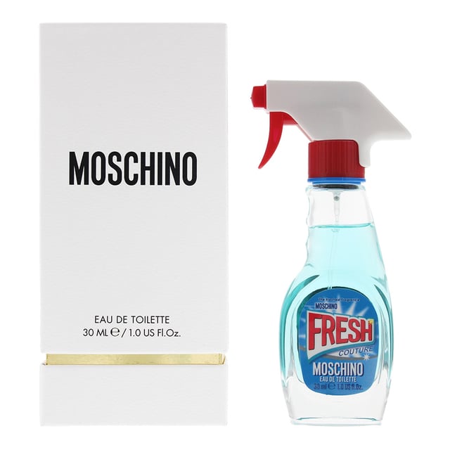 Fresh Couture by Moschino is a floral fruity fragrance for women. Top notes bergamot mandarin orange ylangylang. Middle notes peony raspberry osmanthus. Base notes woodsy notes patchouli ambroxan. Fresh Couture was launched in 2015.