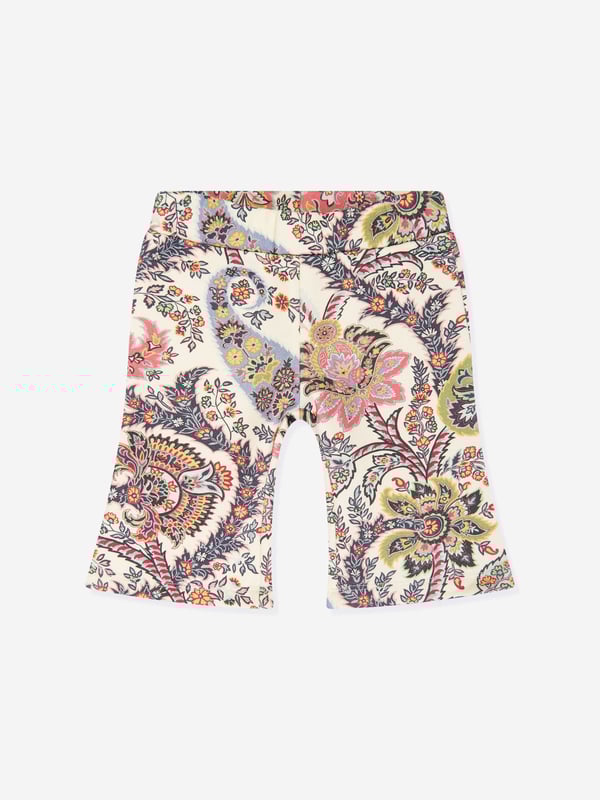 Introducing the Baby Girls Paisley Joggers by Etro, an essential addition to any stylish little wardrobe for AW2024. Crafted with high-end design expertise, these joggers blend iconic pattern with ultimate comfort. Here‚  why they are a must-have: Exquisite Paisley Design: Featuring Etro‚  signature paisley in vibrant hues, perfect for adding a splash of colour. Premium Comfort: Soft, breathable fabric ensures comfort for all-day play. Versatile Style: Easily pairs with tees or sweaters for effortless, chic looks.Elevate your child's fashion with these luxurious joggers!