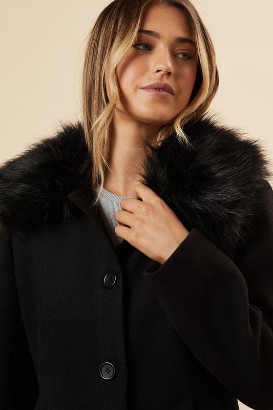 Dorothy perkins dolly coat top