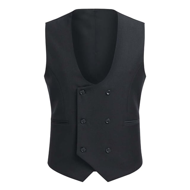 [Materialpflege] 70 % Polyester, 30 % Viskose. Chemische Reinigung empfohlen, Handwäsche möglich, jedoch mit kaltem Wasser. [Stildesign] Schmale Passform, Knopfverschluss, U-Ausschnitt, ärmellos, verstellbarer Riemengürtel. Komplett gefüttert mit exklusivem Futter. [HOCHWERTIGES MATERIAL] Diese Herrenweste ist hochwertig, weich, elastisch, waschbeständig und langlebig, von hoher Qualität, glatt und fusselt nicht so leicht. [ANLASS-LEBENSSTIL]: Diese Anzugweste mit 6 Knöpfen vorne eignet sich für formelle oder informelle Anlässe wie Hochzeitsbankette, Verabredungen, Arbeitspartys oder den Alltag für alle Jahreszeiten und kann mit Ihrem Hemd, Jackett, Anzug oder Smoking kombiniert werden, was Sie zu einem attraktiven Gentleman macht. [Paket] 1 * Weste