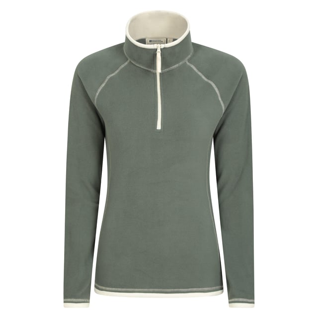 Fabric: Microfleece, Soft Touch. Design: Plain. Fabric Technology: Anti-Pilling, Durable, Lightweight. Neckline: High-Neck. Sleeve-Type: Long-Sleeved. Fastening: Half Zip. 4 UK: 32 in. 6 UK: 33 in. 8 UK: 34 in. 10 UK: 35 in. 12 UK: 37 in. 14 UK: 39 in. 20 UK: 47 in. 22 UK: 50 in. 24 UK: 52 in. 26 UK: 54 in. 28 UK: 56 in. 18 UK: 44 in. 16 UK: 41 in.