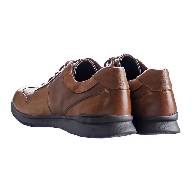 Clarks Un Tynamo Tie Lace-Up Brown Synthetic Mens Entrenadores 261483777777