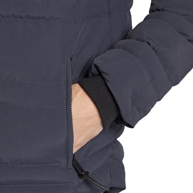 This winter, make sure you are protected with our stylish Men’s Hooded Coat. You can rely on this jacket to keep you warm even at extreme levels of cold. Besides offering extra protection from external weather elements, the full-zip design hooded coat ensures that the wearer is completely enclosed. It is chic, modern, and durable, made of quality materials. There is the perfect fit and styled jacket that protects you in the chilly season to make you comfortable and warm during the period with the warm fit.