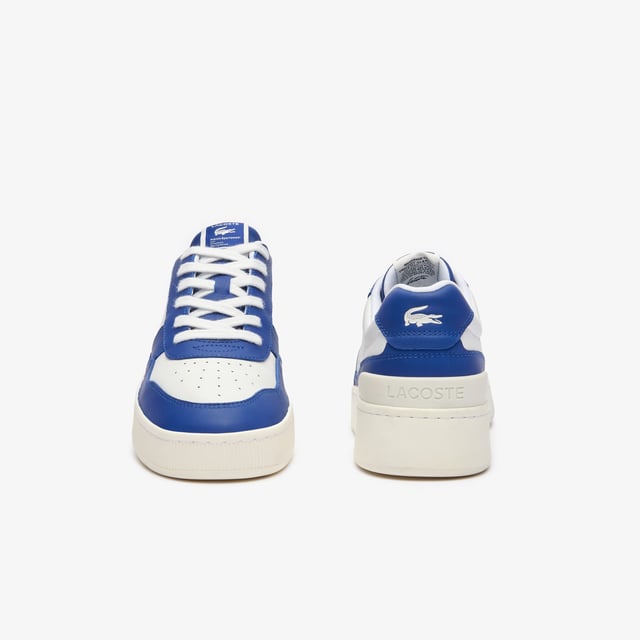 • Court sneakers • Premium leather upper • Suede heel tab • Mesh lining • Vintage cotton laces • Embossed vintage crocodile details • Rear TPU piece with Lacoste branding • Smooth rubber outsole.