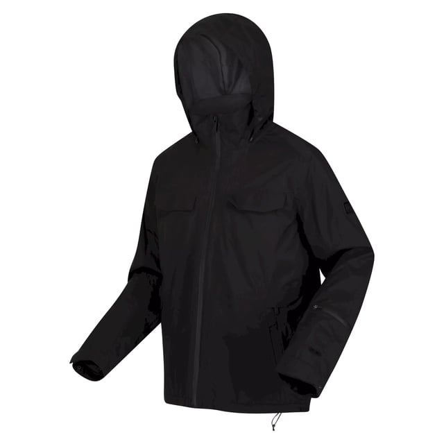 Material: Elastane, Polyamide, Polyester. Fabric: Extol Stretch, Knitted. Filling: Feather-Free. Lining: Polyester. 235gsm. Design: Logo. 3 in 1, Built In Torch, High Warmth, Panel Detail, Taped Seams. Fabric Technology: Breathable, Brite Lite Torch Technology, Insulating, Isotex 8000, Waterproof, Windproof. Cuff: Adjustable, Stretch Binding. Neckline: Hooded, Standing Collar, Stretch Binding. Sleeve-Type: Long-Sleeved. Hood Features: 2 Way Adjusters, Concealed. Pockets: 2 Zip Pockets, 2 Chest Pockets, Flap Closure, 1 Inner Pocket, Zip. Fastening: Full Zip. 8000g/m²/24hrs. Hem: Adjustable, Shockcord Hem, Stretch Binding. Sustainability: Made from Recycled Materials.