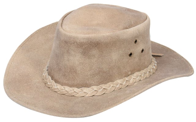 Una madera muy fina, el clásico Western Outback. Die Krone ist mit einem geflochten Band getrimmt. Largo pero fresco y ligero, con una cinta flexible. Calidad superior. 100% lana de alta calidad, calidad superior en el acabado, lana de alta calidad a un precio inmejorable, banda: lana de alta calidad, color: Marrón y Beige