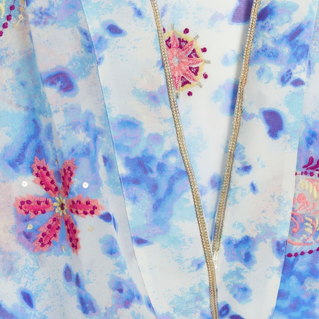 River island embellished maxi kimono online