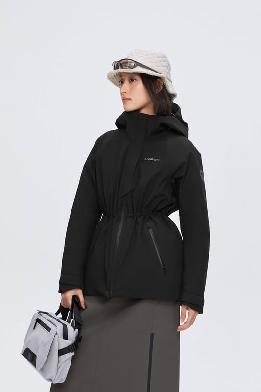 The luxurious 700+ fill goose down provides ultra-light warmth, while innovative volcanic rock technology controls heat and moisture, complemented by stretch, windproof, and water-repellent fabric for durable, cold-weather comfort.

LUXURIOUS 700+ FILL GOOSE DOWN:;Ultra-light insulation of exceptional quality and warmth.

INNOVATIVE HEAT AND MOISTURE CONTROL 3.0: Uses volcanic rock heat storage technology for extra warmth while staying dry.

STRETCH HIGH-DENSITY FABRIC: Windproof and water-repellent, thickened for enhanced durability, and comfortable for cold weather protection.

WINDPROOF FABRIC: Combines texture and warmth.
