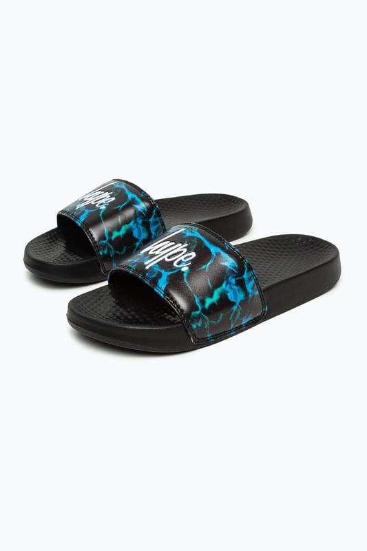 Black discount hype sliders