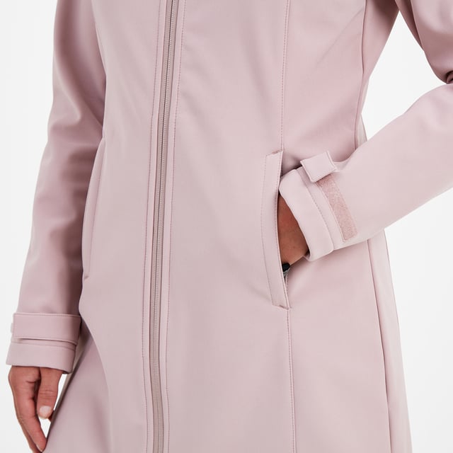Giacca Softshell Donna TOG 24 Keld Con Cappuccio - Rosa Antico, Taglia 16, Antivento, Idrorepellente, Morbida Microfelpa Interna, Tasche Con Zip - 5