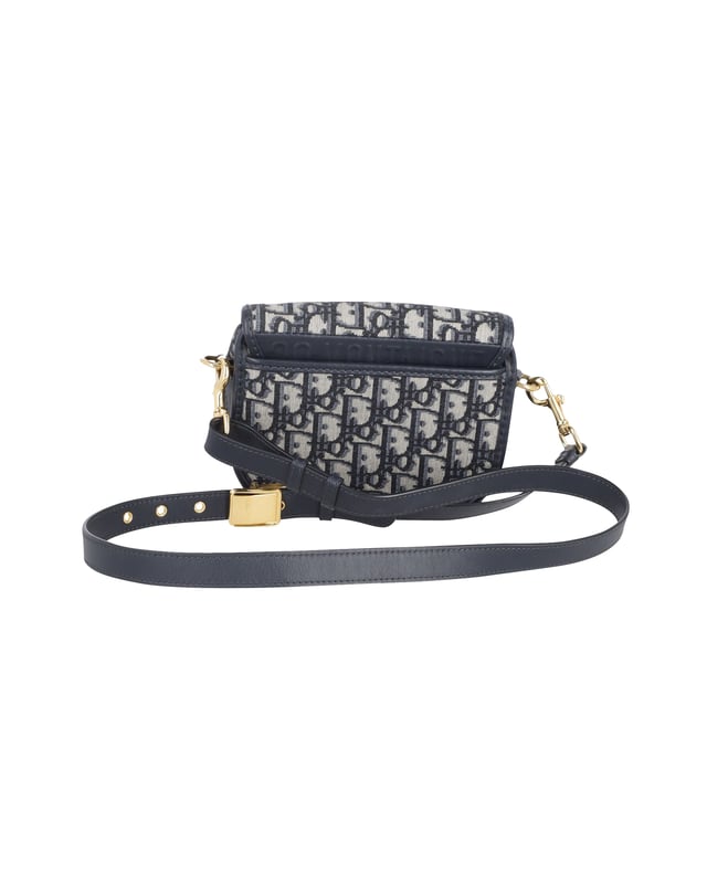 Dior Small Bobby Bag in Black Oblique Jacquard Cloth ref.900406 - Joli  Closet