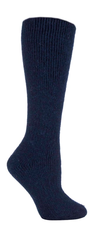 Ladies Extra Long Thick 2.7 TOG Coloured Knee High Wool Socks