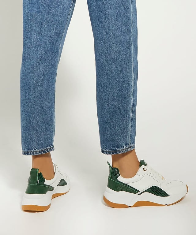 Dune chunky trainers top
