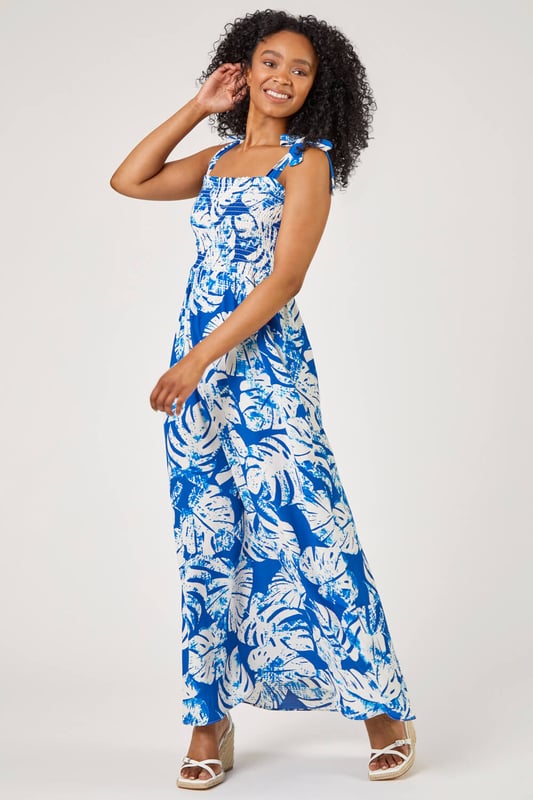 Petite tropical outlet maxi dresses