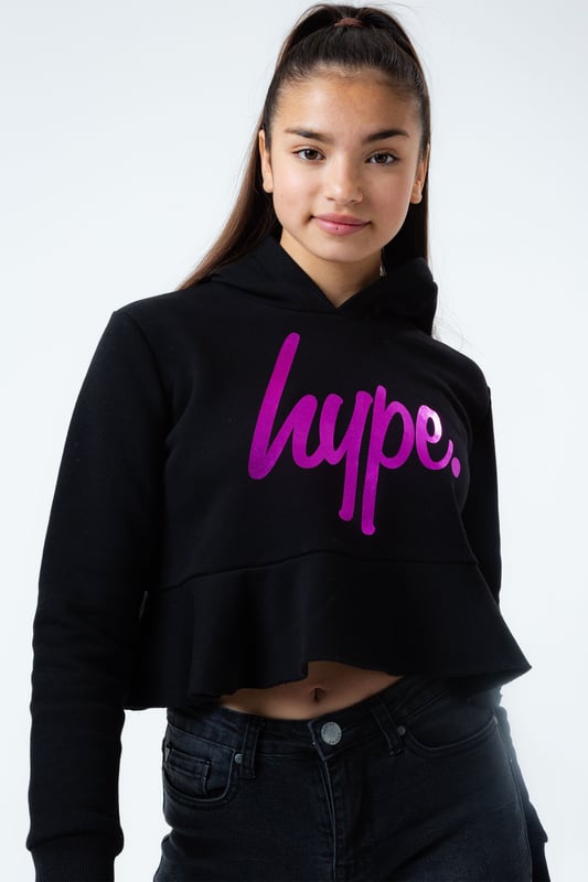 Hype hotsell cropped hoodie