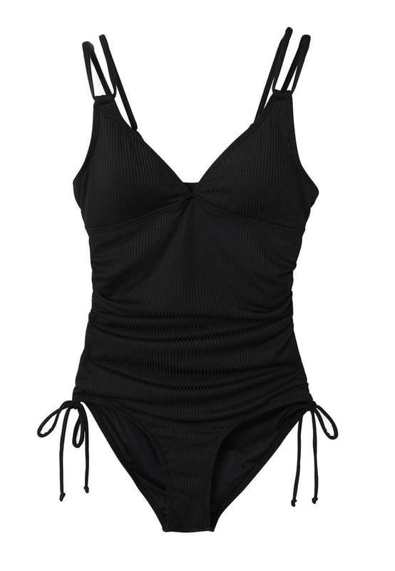Adjustable straps for a customized fit
  Made of 90% Polyester and 10% Elastane
  Ribbed knit design for a stylish look
  Suitable for women
Material: 90% Polyester 10% Elastane