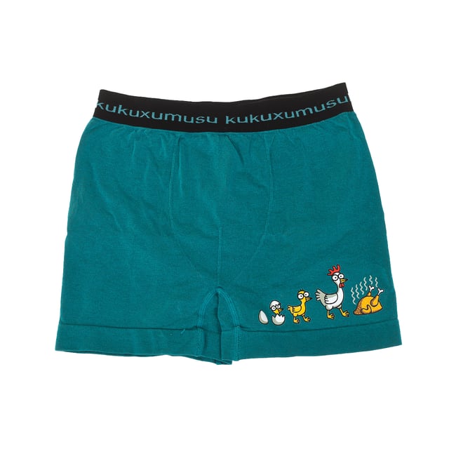 Bóxer Kukuxumusu.
Color Turquesa
Ilustraciones de la marca a modo decorativo en el boxer.
Es un boxer fino, elástico, suave, cómodo ¡y divertido! Una opción para vestir por dentro con un toque de buen humor y contagiarte de él todo el día. El tejido se adapta muy bien al cuerpo de forma que al llevarlo ni lo notas. Las gomas y el hilo con los que está confeccionada son ultra suaves.
Cinturilla elástica con el nombre de la marca estampado consecutivamente.
Costuras al tono.

Composición:  85% Algodón, 9% Poliamida, 6% Elastano

Cuidados:
- Lavar a máquina máximo 30ºC.
- No usar lejía.
- Planchar a temperatura baja.
- No usar secadora.
- No lavar en seco.