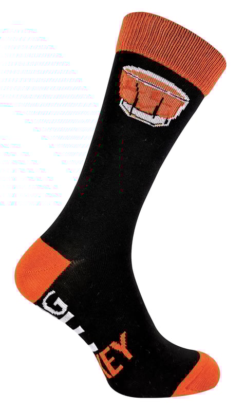 Comfortable, humorous and relatable to everyone, these mens socks have a range of different themes to choose from whatever your mood! If you wake up craving a hot drink or fast food, pull on the the coffee or pizza socks! With a variety of unique patterns to choose from, you'll never get bored with these funky socks. The socks have a contrast colour toe to add more colour to your wardrobe. These socks are available in sizes 6-11 UK. They are machine washable at 40