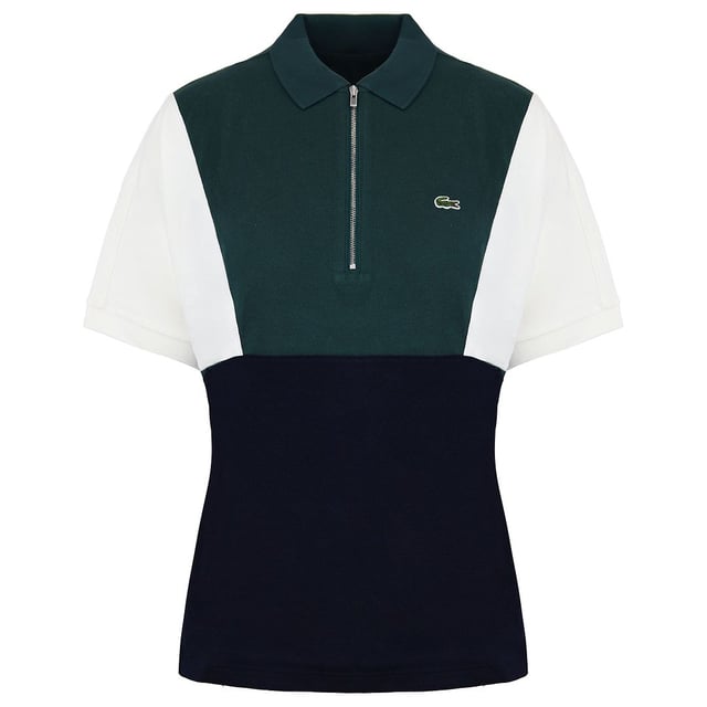 Lacoste Slim Fit Short Sleeve Collared Green Mens Polo Shirt  PF8742_CYX