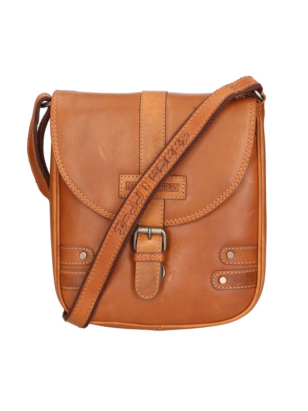 Bolsa de hombro unisex triple con pasador de cinturón -by. Craftsmanship in Gainhed Becerro.