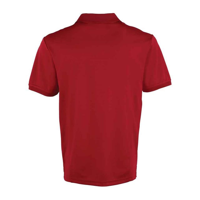 100% Polyester. Fabric: Micro Pique. Design: Plain. Neckline: Knitted, Ribbed Collar, Turn Down Collar. Cuff: Ribbed. Sleeve-Type: Short-Sleeved. Hem: Twin Needle Stitch. Fabric Technology: Coolchecker, Dye-Retention, Moisture Wicking, Quick Dry. 3 Button Placket, Easy-Care, Long Length, Panel Detail, Self-Coloured Buttons, Side Vents. 155gsm. Sustainability: REACH, Sedex, WRAP Certified.