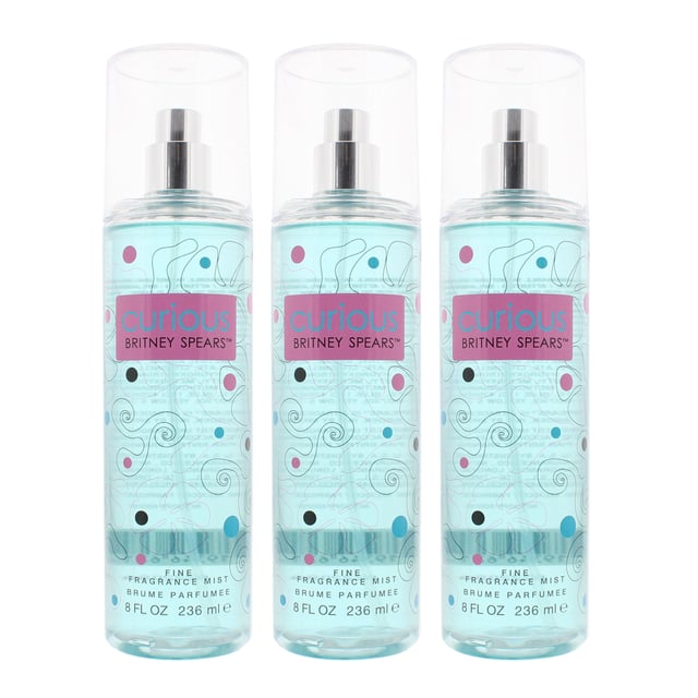 This adventurous scent is now available to buy as a fragrance mist. Curious is playful fragrance which contains top notes of white flowers fresh lotus mouth watering pear and magnolia. Heart notes feature intense additions of tuberose jasmine and pink cyclamen before flowing into a base of musk vanilla and precious woods. This Britney Spears Curious is a great addition to this range so that you can smell delectable all day long.