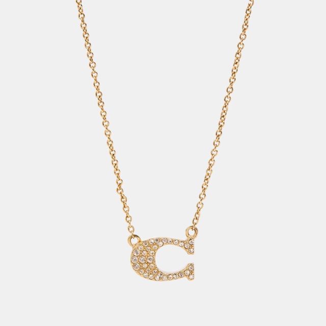 Pave Signature C Necklace