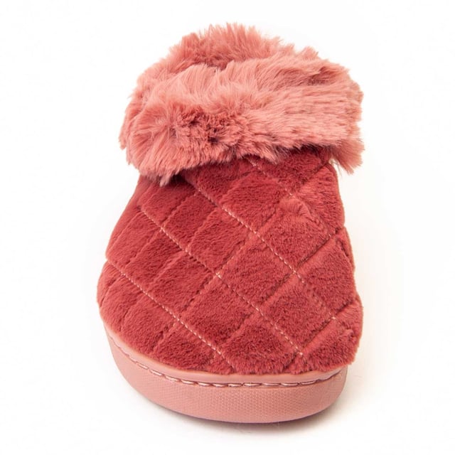 Comfortabele pantoffel voor dames. Comfortabele pasvorm. Gemaakt door andere merken voor ons merk.