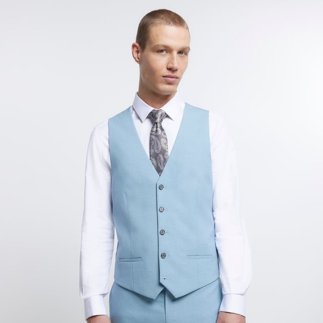 River island mens best sale waistcoat