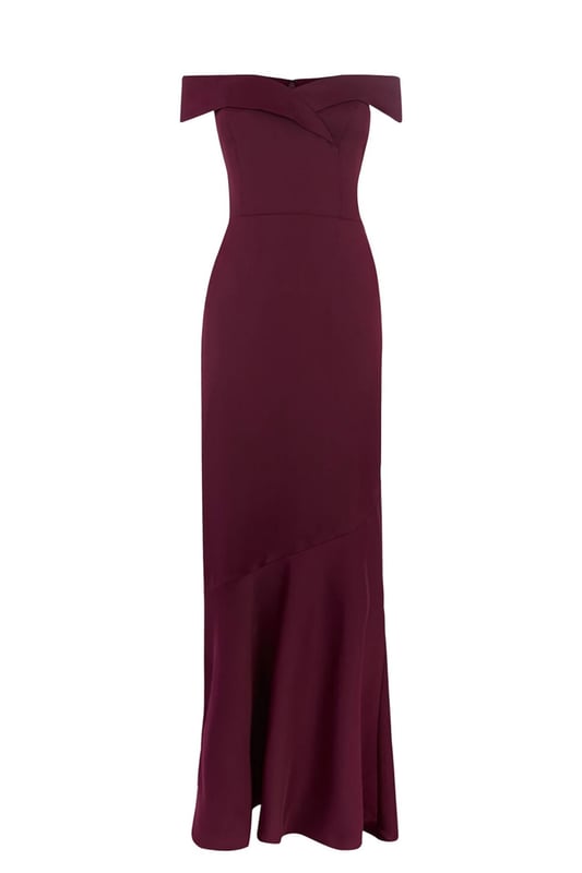 Satin Mermaid Maxi Dress