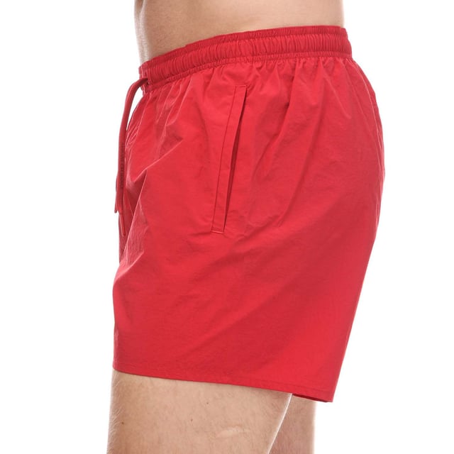 Mens Armani Swim Shorts in red.- Elasticated drawstring waistband.- Side pockets.- Back pocket.- Regular fit.- 100% Polyester.- Ref: 95306062062636