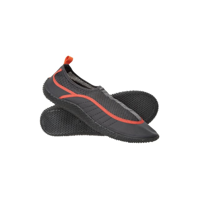 Upper: Neoprene. Insole: Synthetic. Outsole: Rubber, Synthetic. Fabric Technology: Breathable, Lightweight, Soft. Mesh Panels, Pull Tab. Flat. Cut: Low Cut. Design: Perforated. Toe Style: Pointed. Fastening: Slip-on.