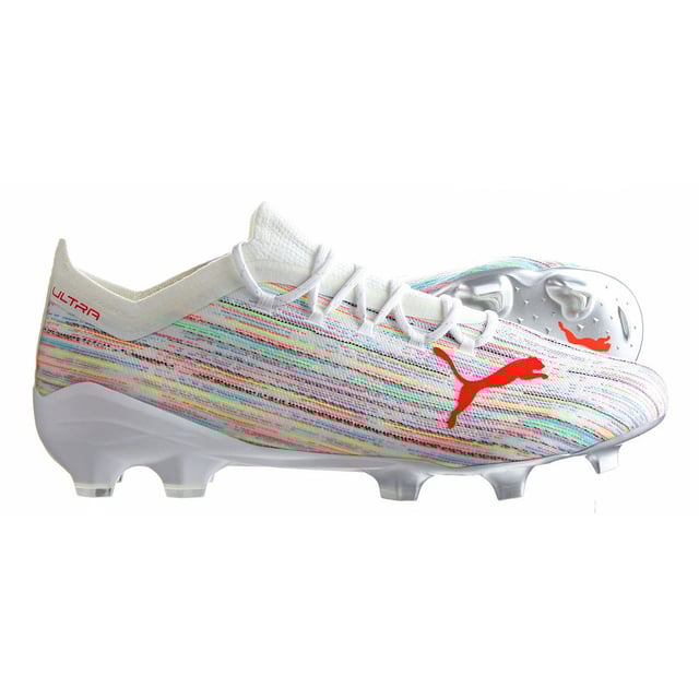 Puma Ultra FG/AG White Mens Football Boots