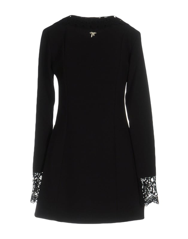 Lace<br>Plain weave<br>Solid colour<br>Round collar<br>Long sleeves<br>Detachable application<br>No pockets<br>Unlined<br>Side closure<br>Zip<br>Stretch<br>Trapeze style<br>