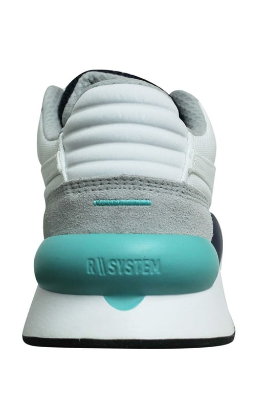 Puma RS 9.8 Cosmic White Blue Running Trainers