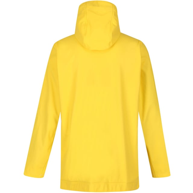 100% Polyurethane coloured transparent fabric. Coolweave 100% sustainable cotton printed poplin fabric. Durable water repellent finish. Plain and all over print options. Grown on hood with drawcord adjusters. 2 x lower patch pockets with branded snap fastenings. Shaped hem.