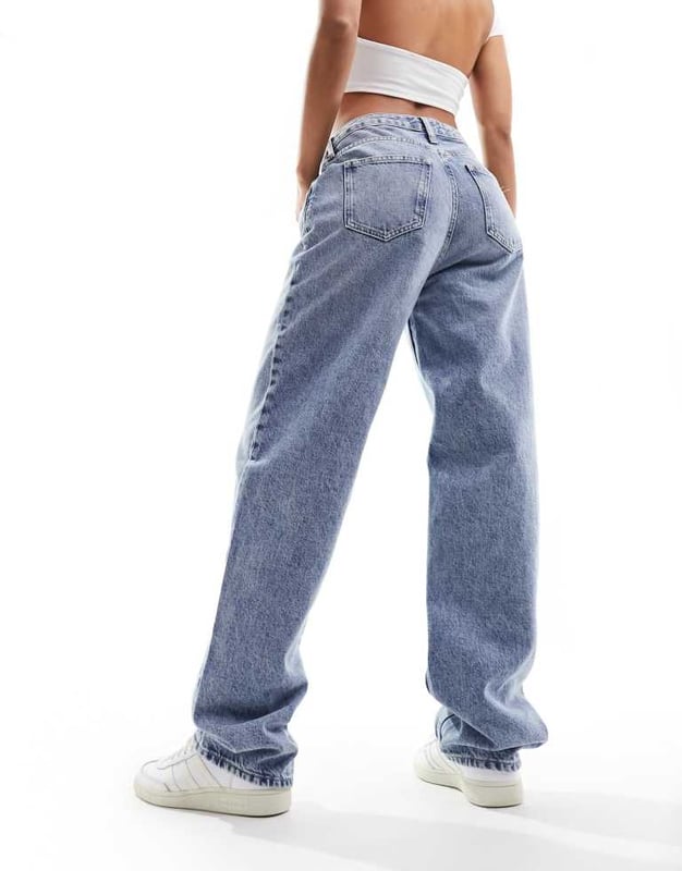 Jeans by Calvin Klein Jeans Denim that does the talking Relaxed fit Mid rise Belt loops Concealed fly Five pocketsSold By: Asos
