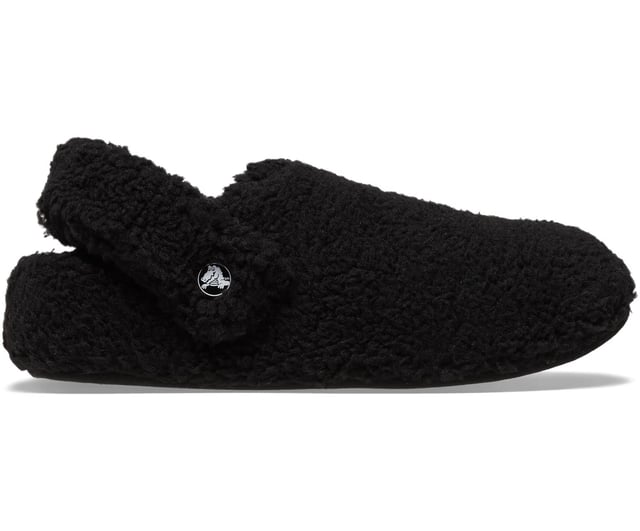 Embrace Ultimate Comfort with Classic Cozzzy Slipper inspired by the iconic Crocs Classic Clog design. Features cozy faux shearling fuzz from heel to toe, with a signature backstrap for secure fit. Enjoy soft, sink-in comfort with cushioned footbeds and a durable rubber outsole for traction.