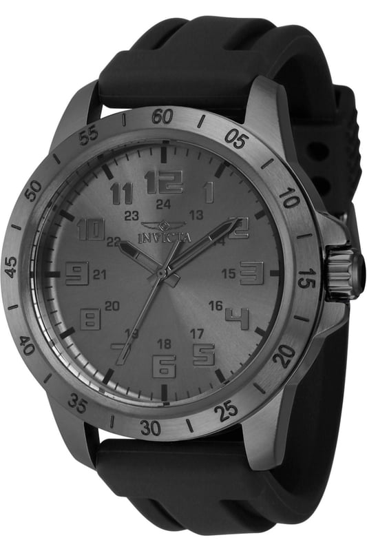 El Invicta 40003 tiene una caja de acero inoxidable de 45 millimetros con una esfera gris.
Esta modelo funciona con un movimiento de Cuarzo preciso.
Resistencia a la presión de aqua de 10 bares.
Este modelo es parte de la colección Invicta Pro Diver.

2 años de garantía Invicta.