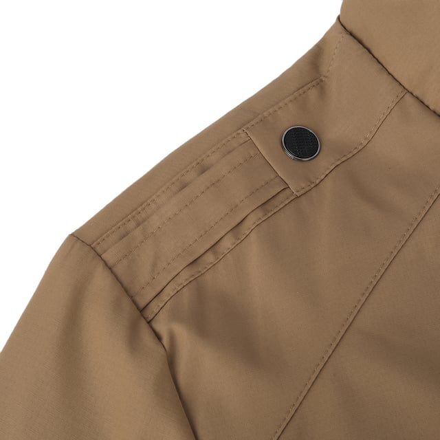 [Materialpflege]

HOCHWERTIGES MATERIAL ¨C 90 % Polyester, 10 % Polyurethan. Weicher und bequemer Stoff; mit glatten Linien f¨¹r einen schlanken und taillierten Look.
PFLEGEHINWEISE ¨C Chemische Reinigung wird empfohlen; Handw?sche ist m?glich, jedoch mit kaltem Wasser.

VIELSEITIGER ANLASS ¨C ¨¹bergangsjacke: Perfekt zum Tragen im Fr¨¹hling und Sommer sowie im Fr¨¹hherbst.

ANLASS: Geeignet f¨¹r jeden Anlass, z. B. Freizeit, Gesch?ft, B¨¹ro, Arbeit, Urlaub, im Freien. Jahreszeiten: Geeignet f¨¹r Fr¨¹hling und Herbst.

[Paket]

1*Jacke"