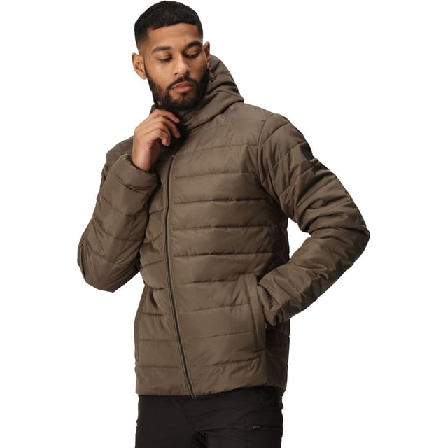 Insulation padded hooded jacket clearance